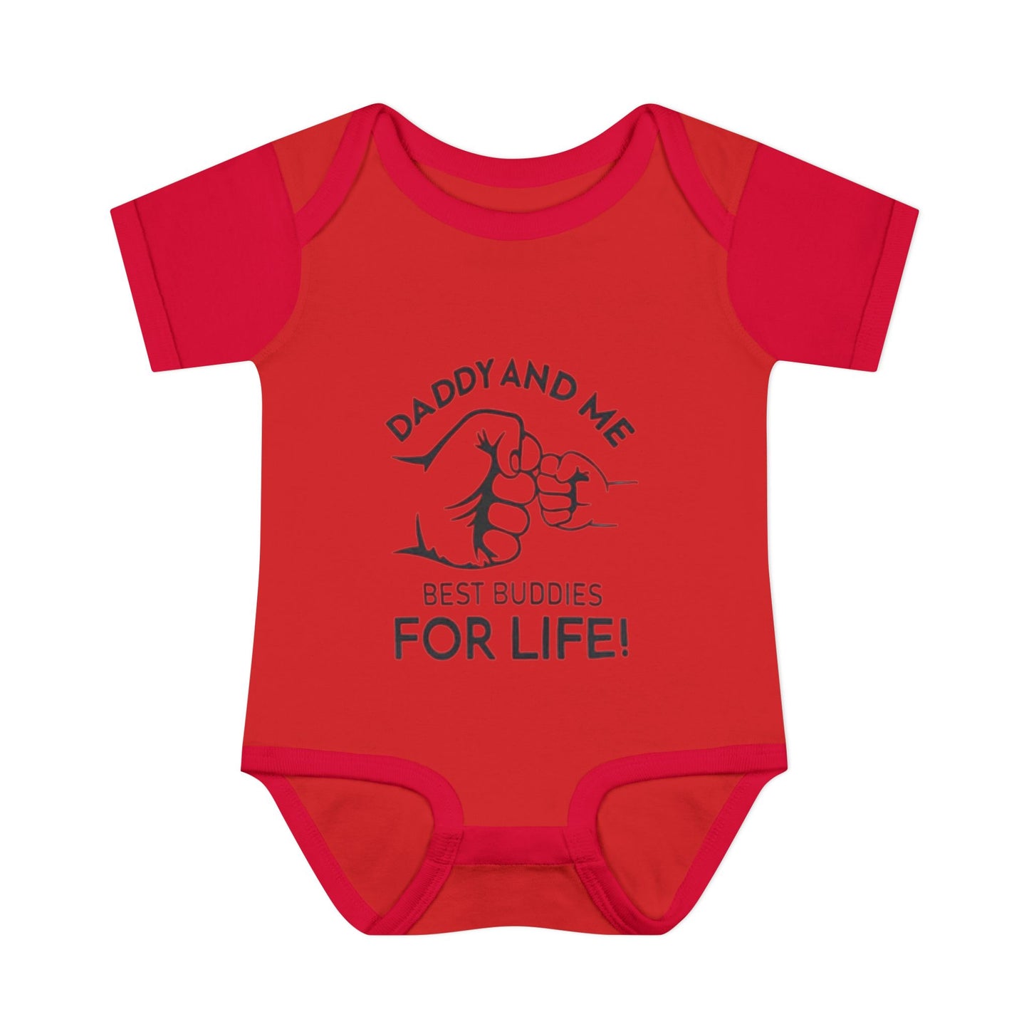 Dad and me Infant Baby Rib Bodysuit