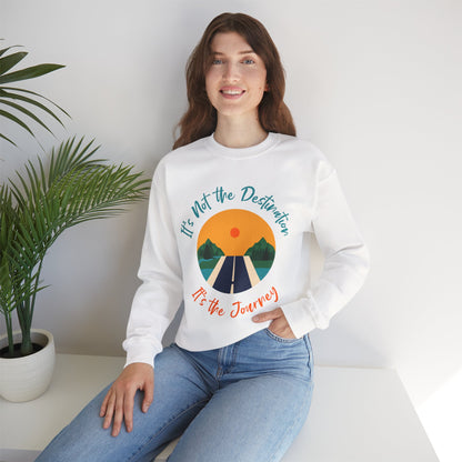 It's Not the Destination It's the Journey Unisex Heavy Blend™ Crewneck Sweatshirt