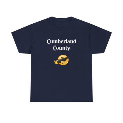 Cumberland County Emoji Tee - Cool Sunglasses Smiley Local Pride T-Shirt
