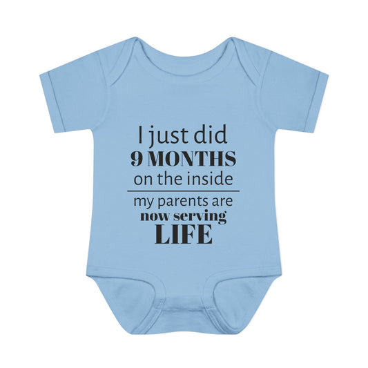 Serving Life Infant and Toddler Rib Bodysuit