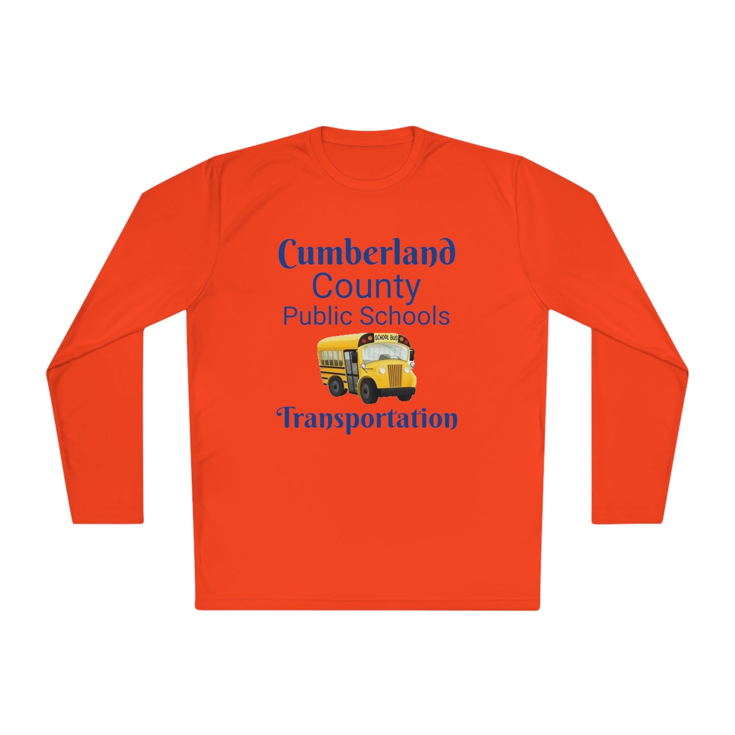 Cumberland County Public Schools Transportation Unisex Lightweight Long Sleeve Tee