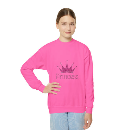 Youth Princess Crown Sweatshirt
