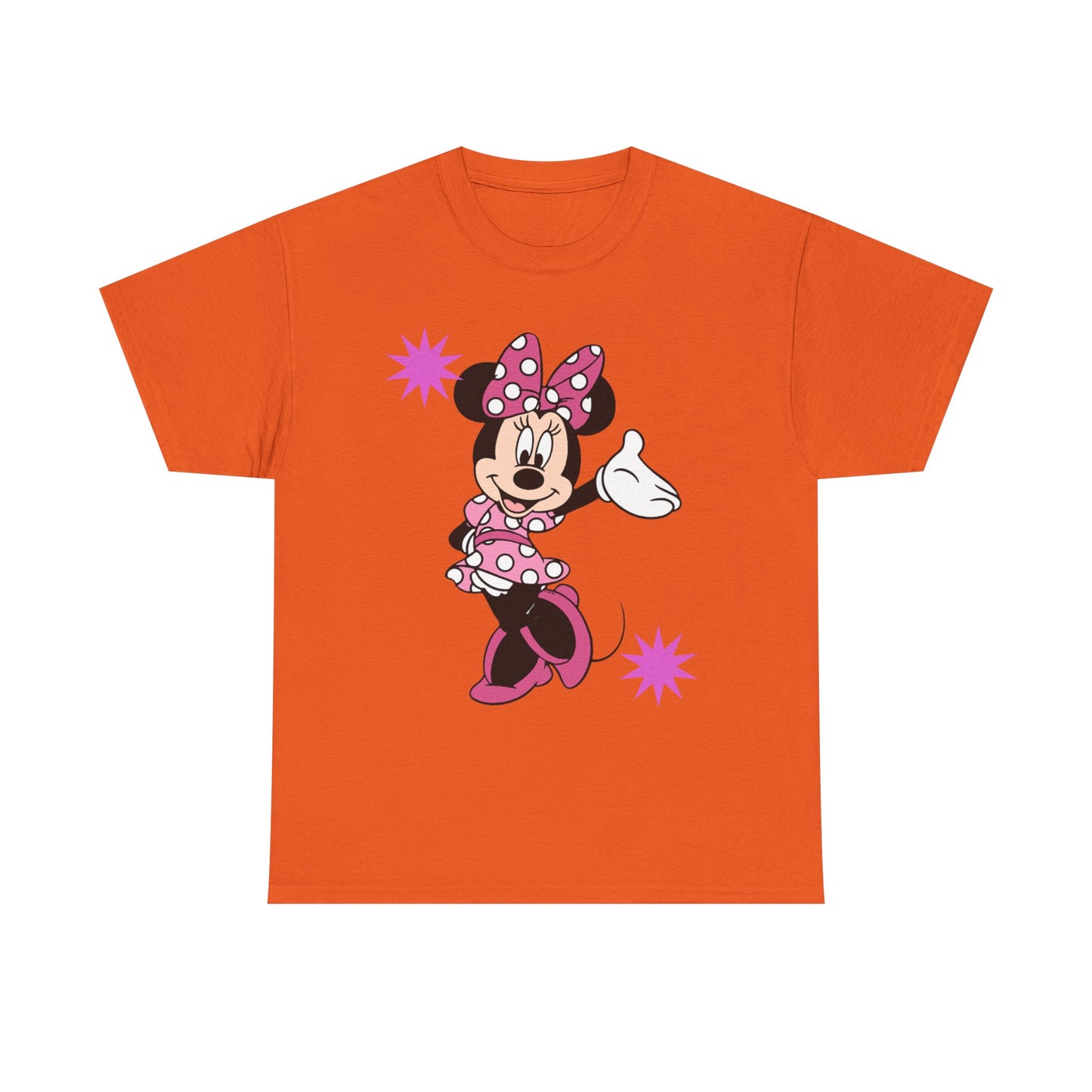 Minnie Mouse Pink Polka Dot Graphic Tee