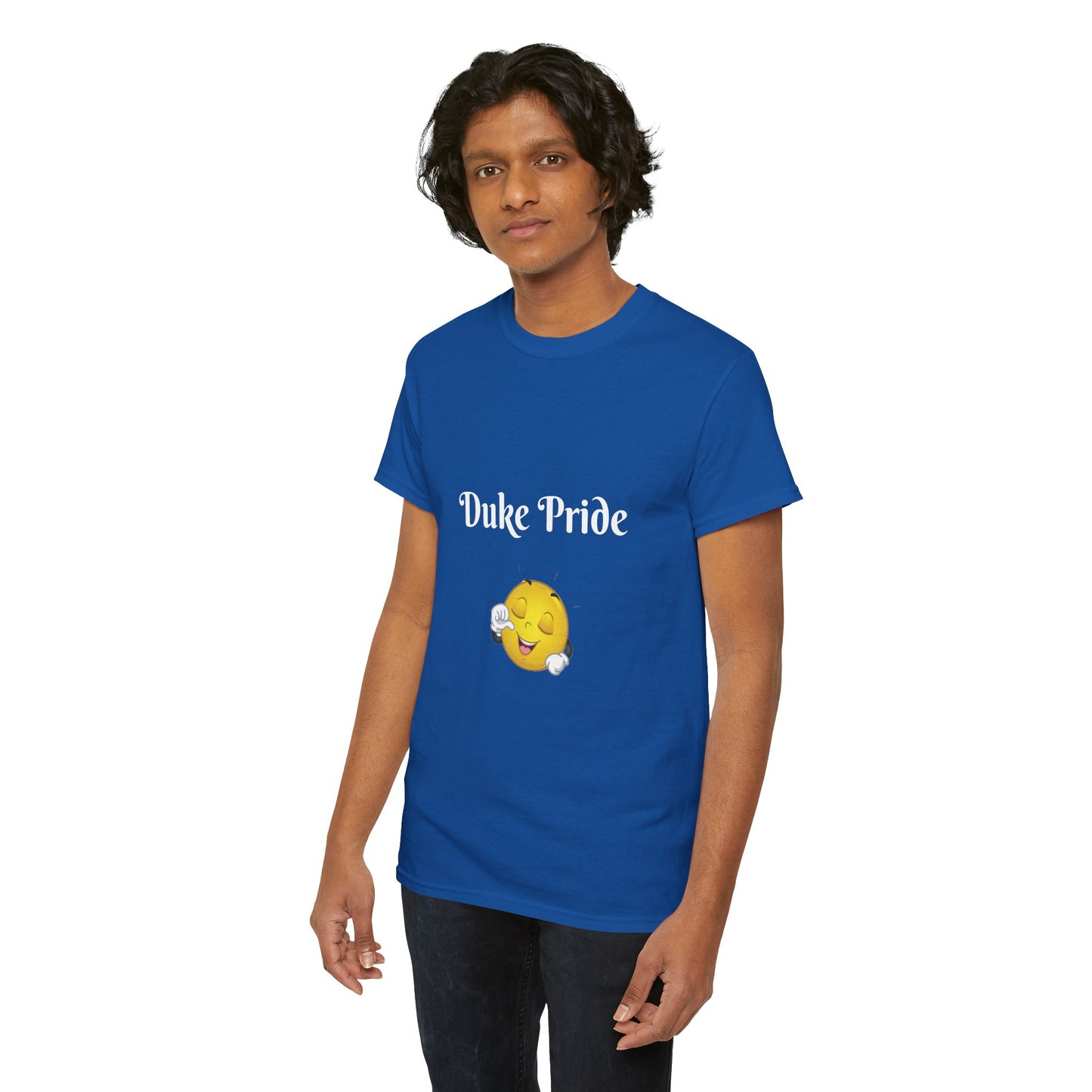 Duke Pride T‑Shirt — Cheerful Emoji Campus Tee