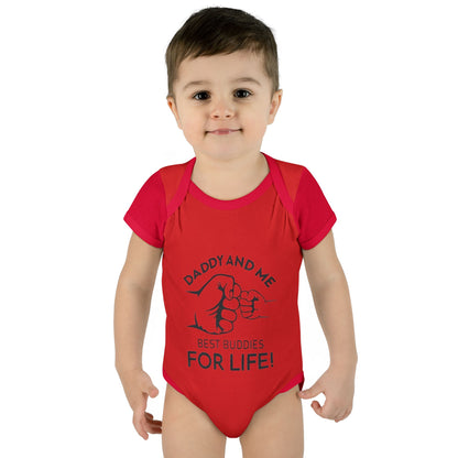 Daddy and Me Baby Bodysuit – "Best Buddies For Life" Infant Onesie