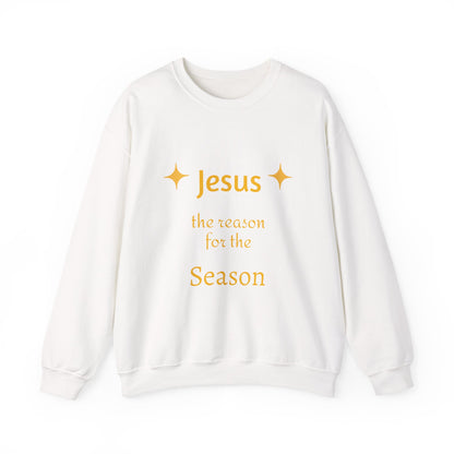 Jesus the reason for the Season Crewneck Sweatshirt