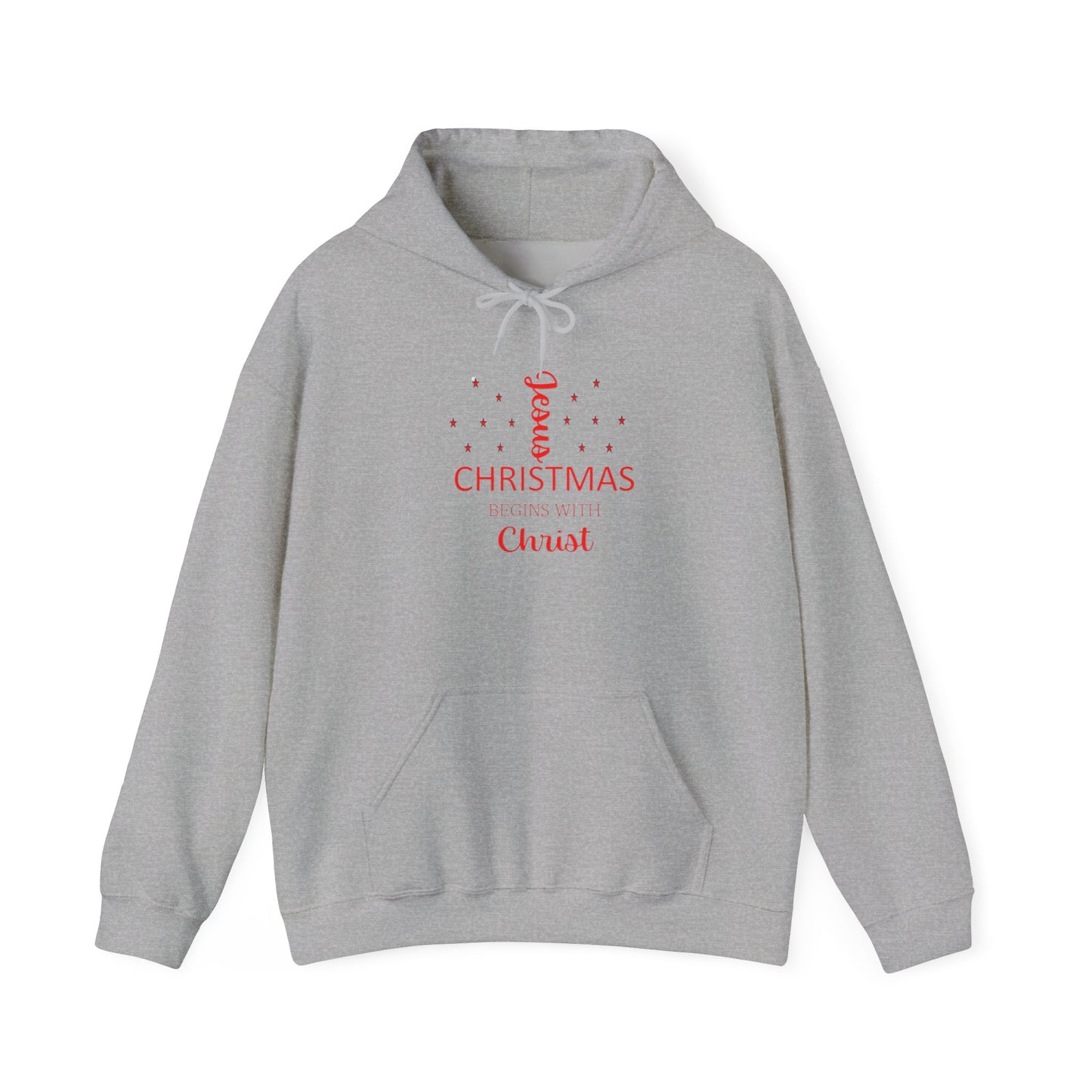 Christmas Blooming With Christ Hoodie