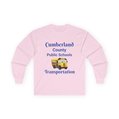School Bus Transportation Long Sleeve Tee — Cumberland County Public Schools