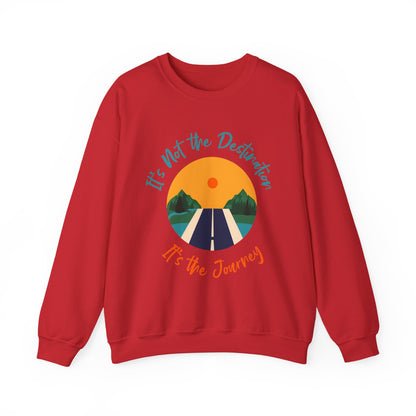 Journey Road Graphic Sweatshirt — "It's Not the Destination, It's the Journey"