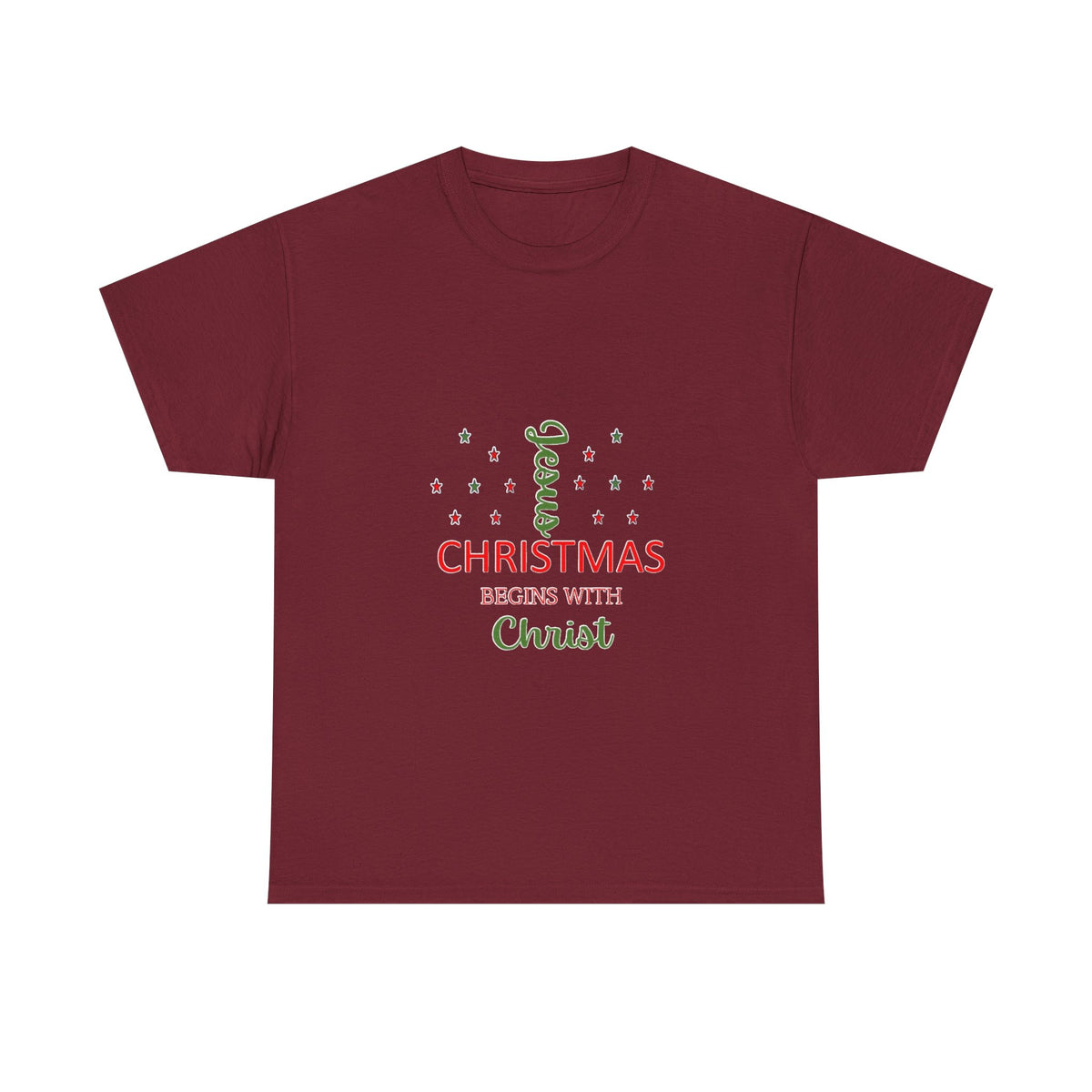 Christmas Begins With Christ T-Shirt