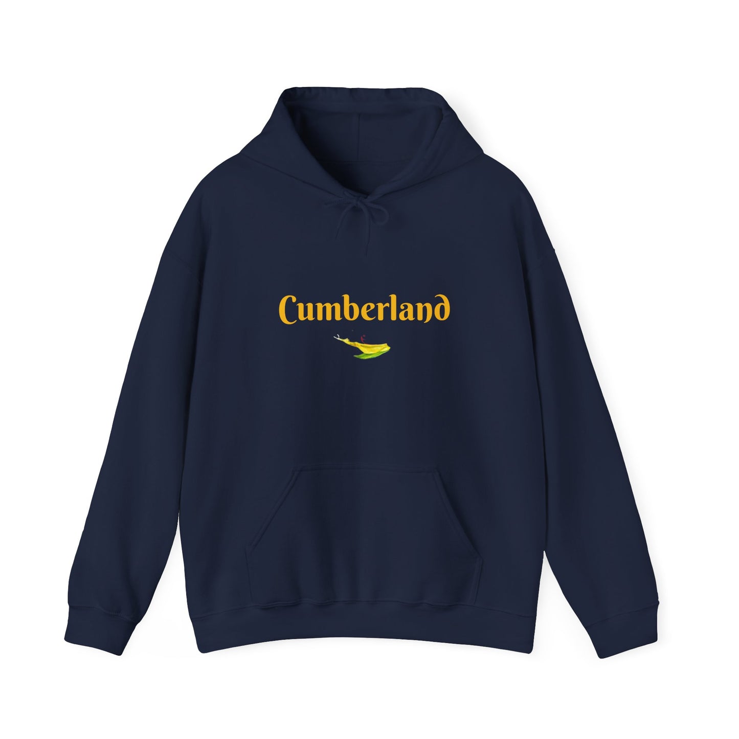 Cumberland Script Hoodie – Minimal Town Logo Pullover