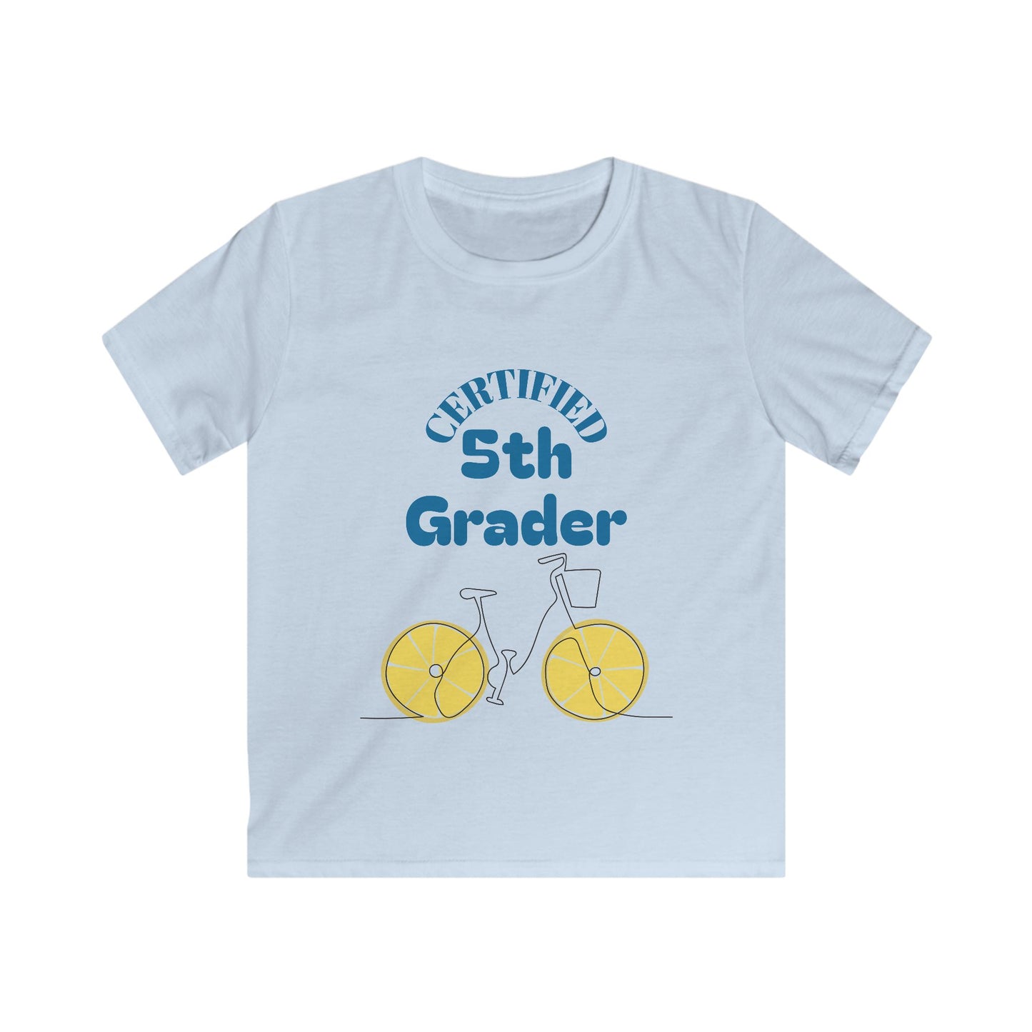 Certified 5th Grader Kids T‑Shirt – Back to School Graduation Tee
