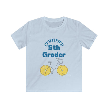 Certified 5th Grader Kids T‑Shirt – Back to School Graduation Tee