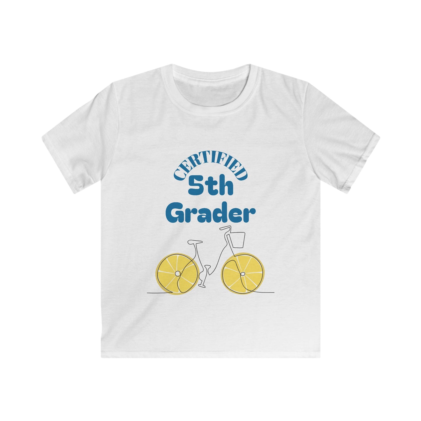Certified 5th Grader Kids T‑Shirt – Back to School Graduation Tee