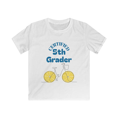 Certified 5th Grader Kids T‑Shirt – Back to School Graduation Tee