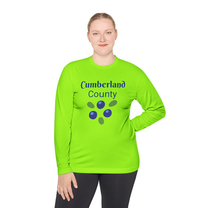 Cumberland County Blueberry Long Sleeve Tee