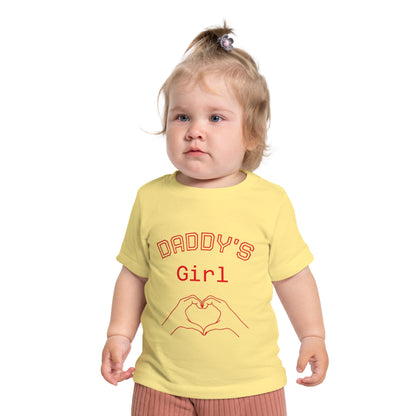 Daddy's Girl Baby T-Shirt – Heart Hands Infant Tee