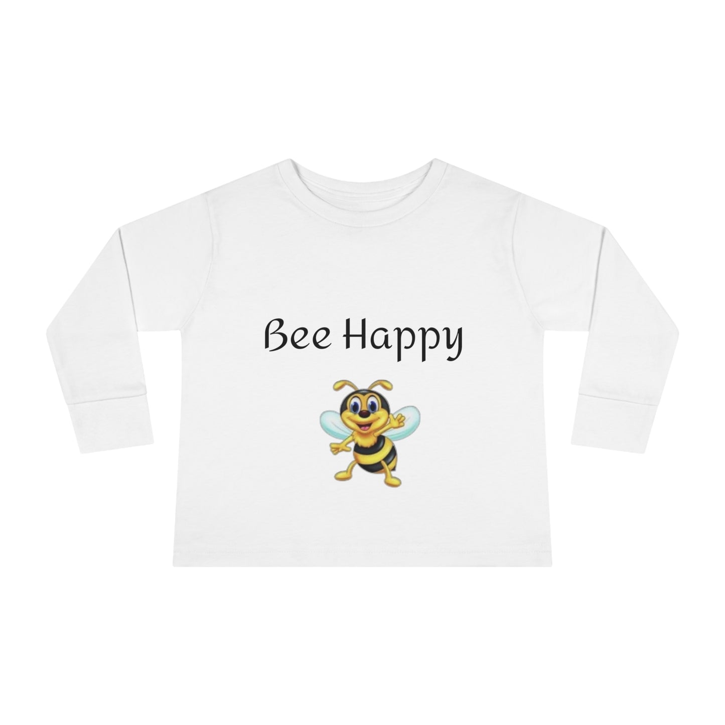 Bee Happy Toddler Long Sleeve Tee