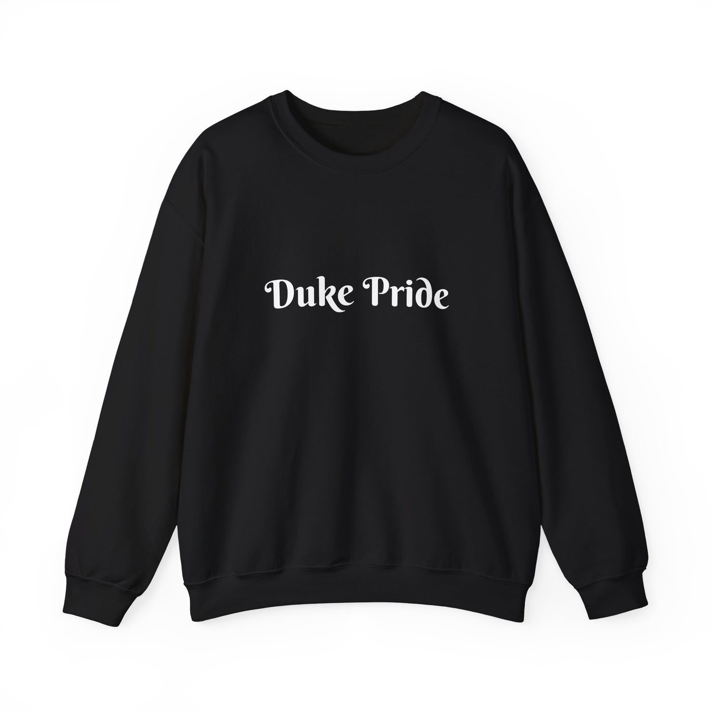 Crewneck Sweatshirt — "Duke Pride" Classic School Spirit Graphic