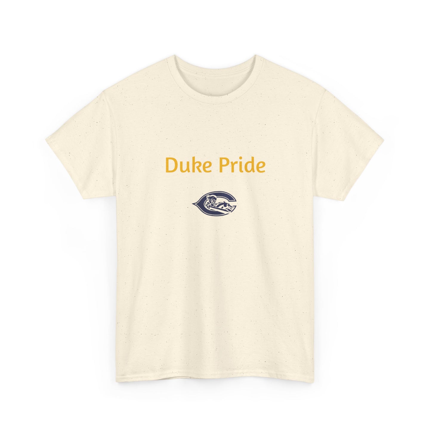 Duke Pride T-Shirt — Crew Neck Tee with Mascot Logo