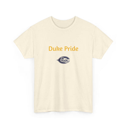 Duke Pride T-Shirt — Crew Neck Tee with Mascot Logo