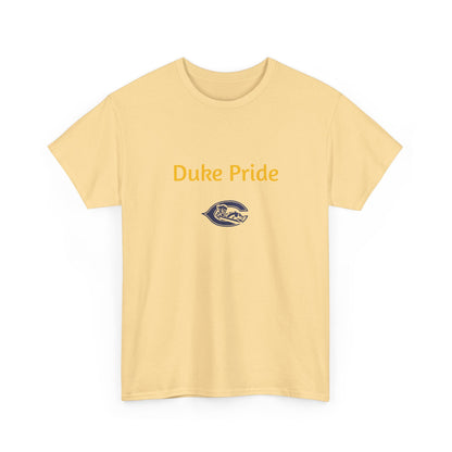 Duke Pride T-Shirt — Crew Neck Tee with Mascot Logo