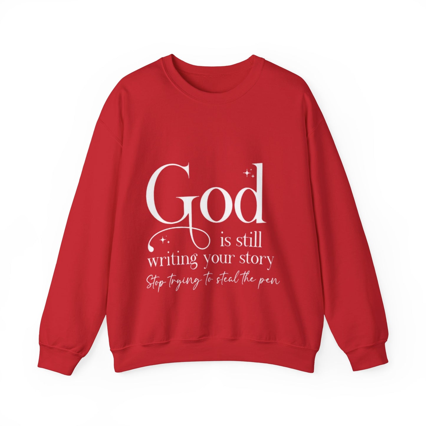 God is writing your story Crewneck Sweatshirt