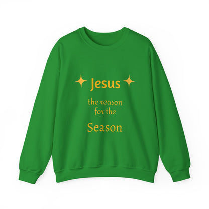 Jesus the reason for the Season Crewneck Sweatshirt
