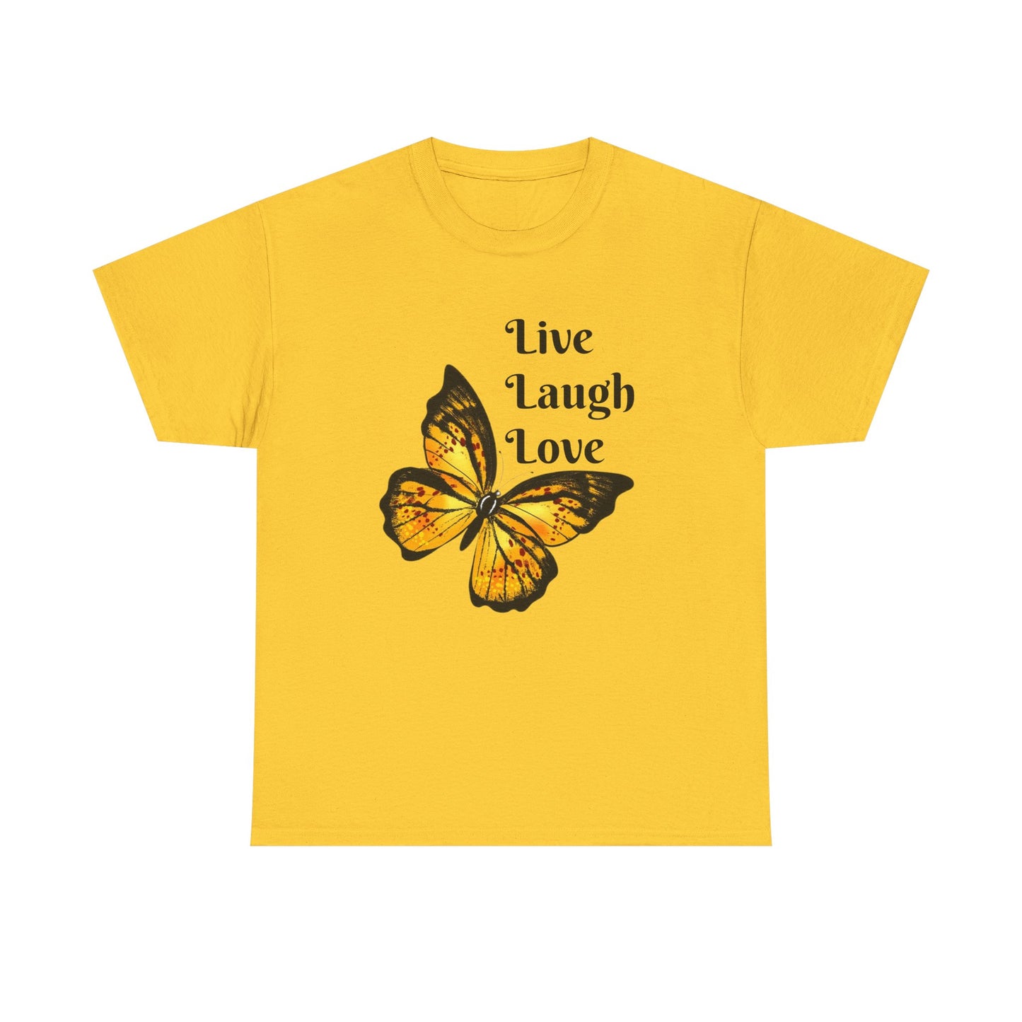 Live Laugh Love Butterfly T-shirt
