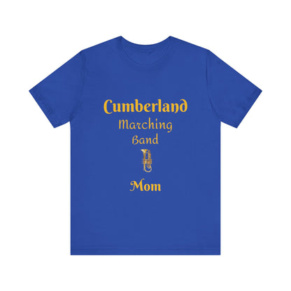 Cumberland Marching Band Mom Jersey Short Sleeve Tee