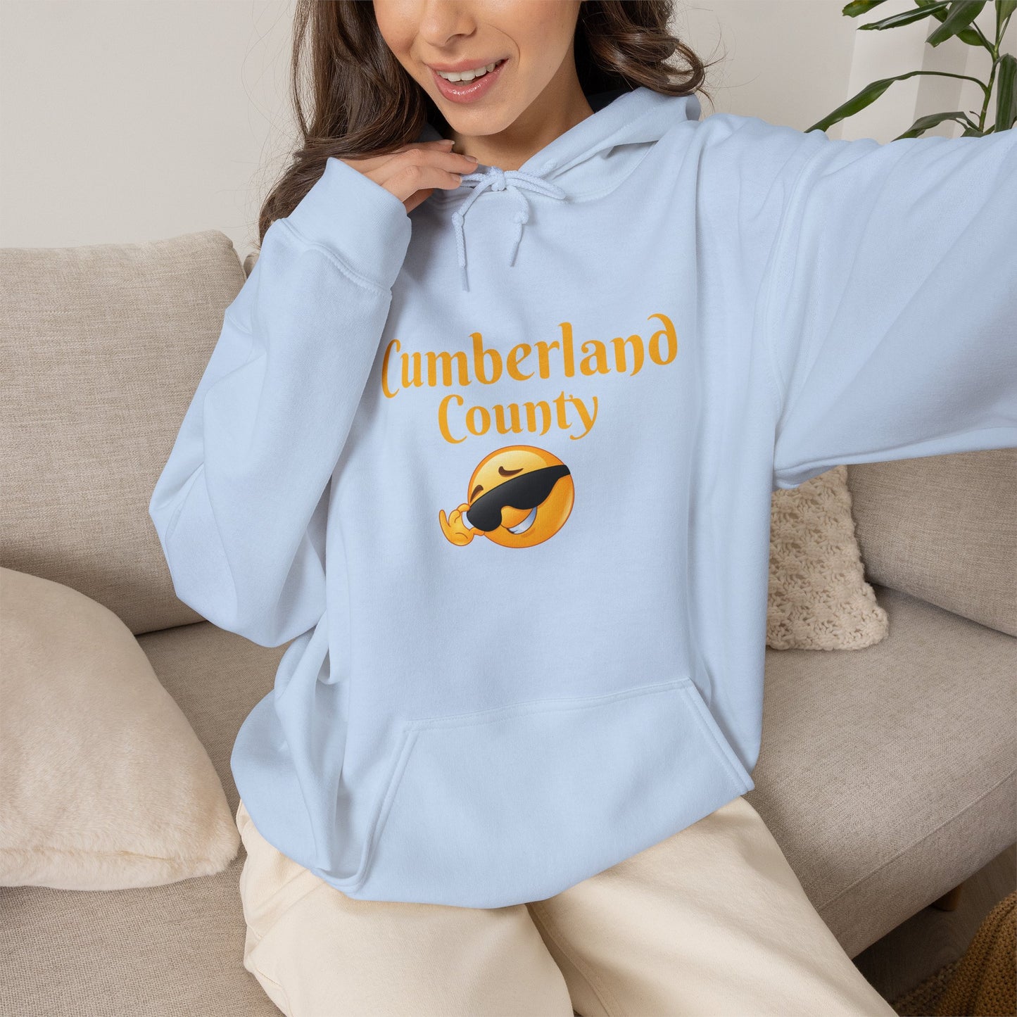 Cumberland County Hoodie – Crest Logo Pullover for Locals & Visitors