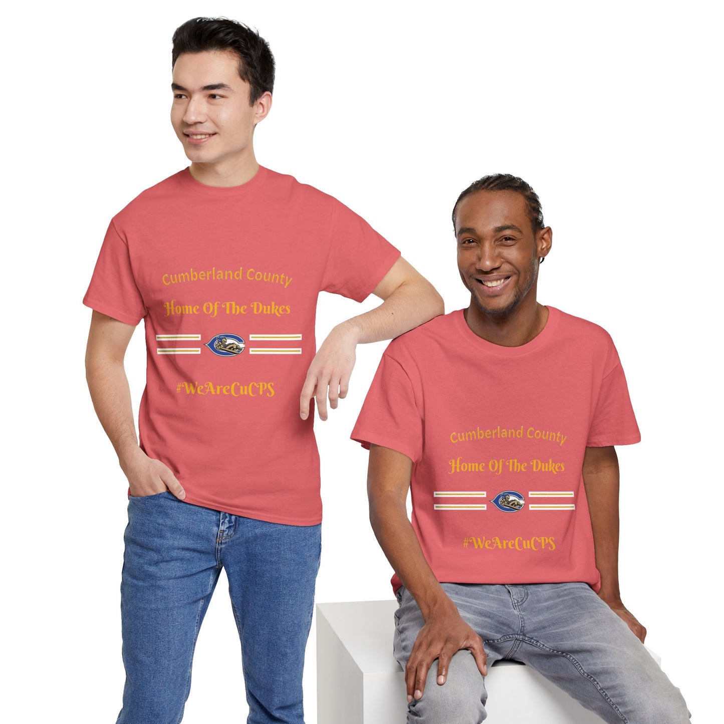 Cumberland County "Home of the Dukes" T-Shirt — #WeAreCuCPS School Spirit Tee