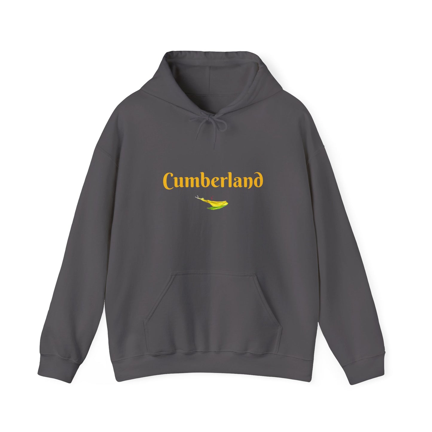 Cumberland Script Hoodie – Minimal Town Logo Pullover