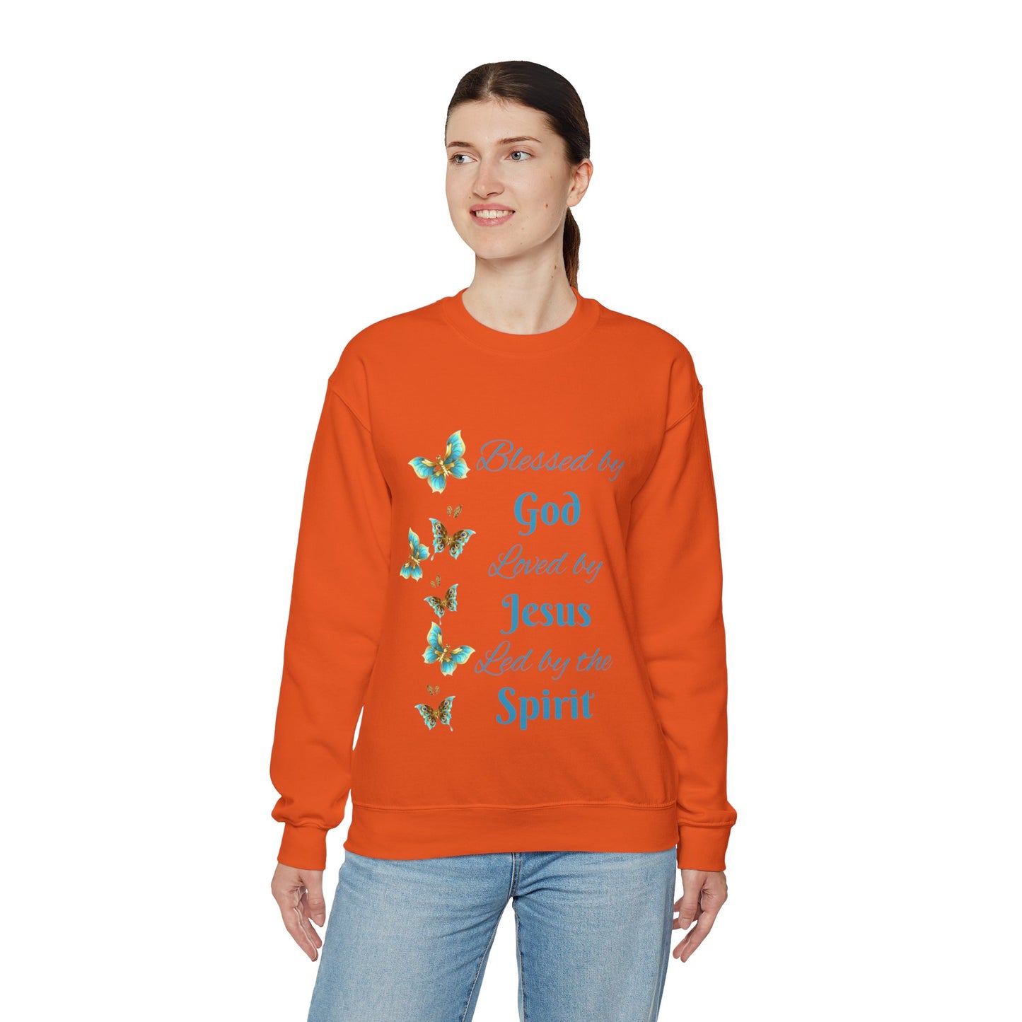 Blessed, Loved, Led Crewneck Sweatshirt