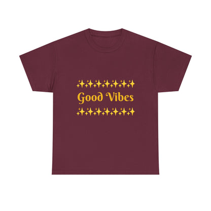 Good Vibes T-Shirt — Positive Sparkle Graphic Tee