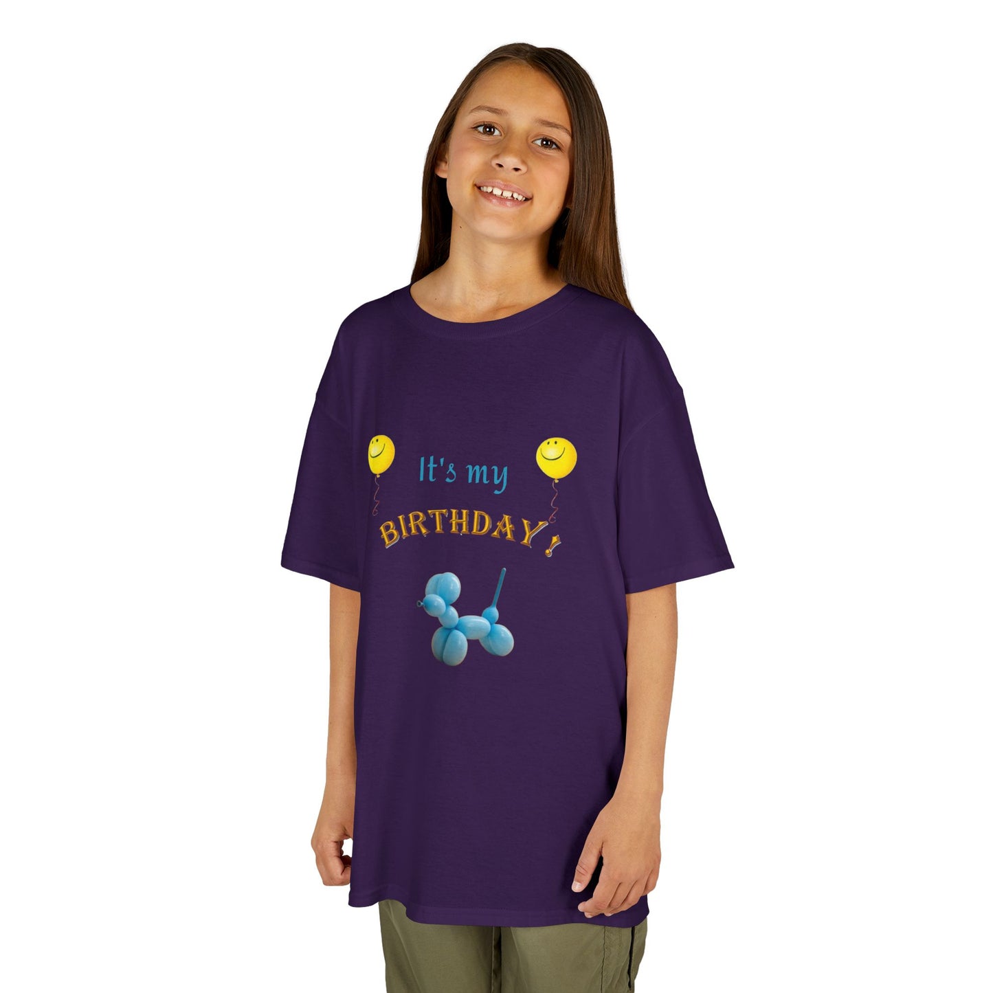 It's my Birthday Kids Heavy Cotton T-shirt