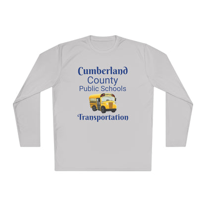 Cumberland County Public Schools Transportation Long Sleeve Tee — School Bus Staff Shirt