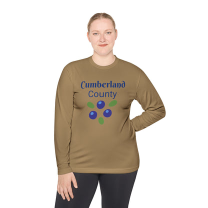 Cumberland County Blueberry Long Sleeve Tee