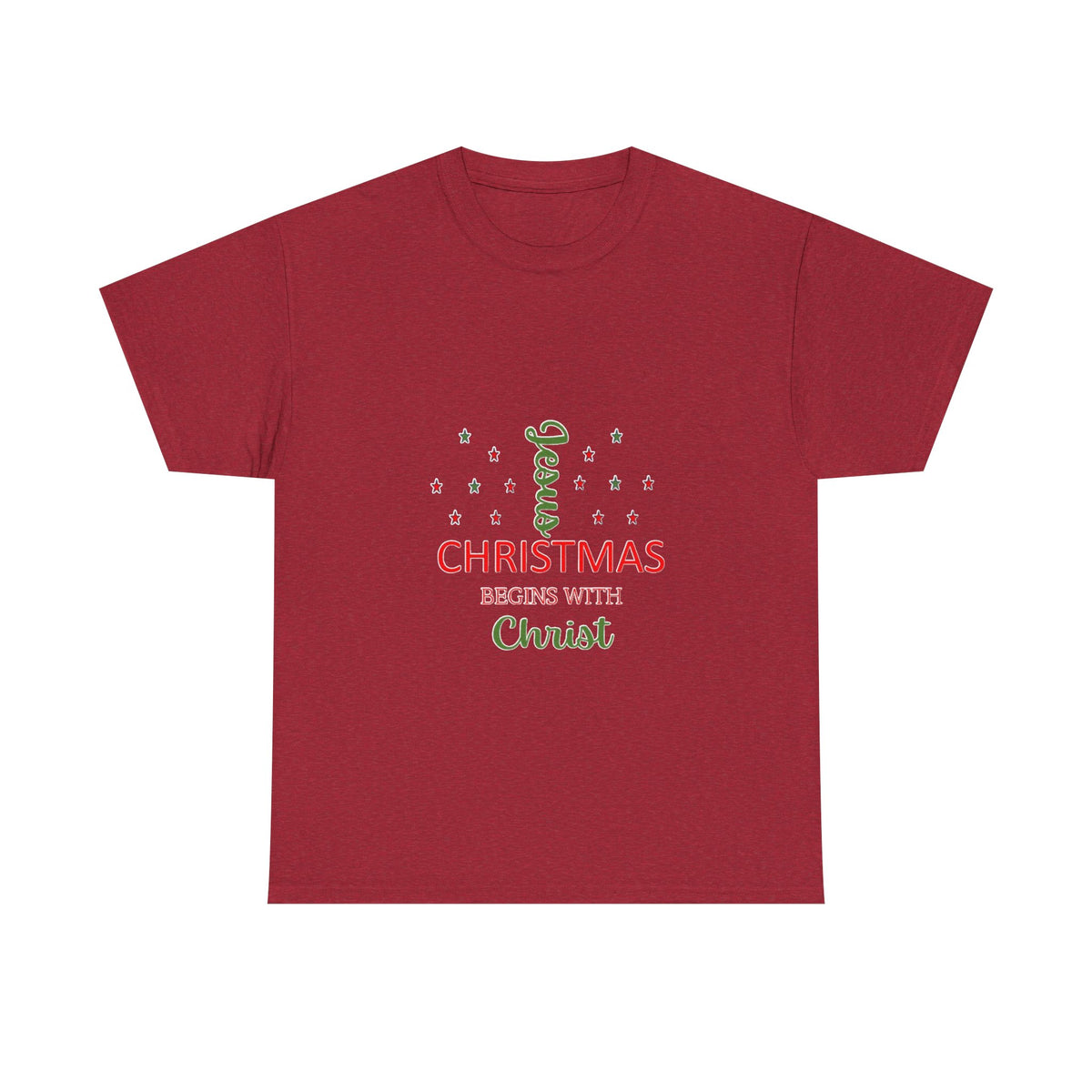 Christmas Begins With Christ T-Shirt