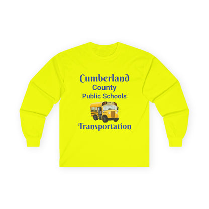 School Bus Transportation Long Sleeve Tee — Cumberland County Public Schools