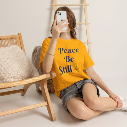 Peace Be Still T-Shirt – Inspirational Peace & Faith Graphic Tee