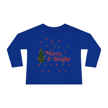 Merry & Bright Toddler Long Sleeve Tee