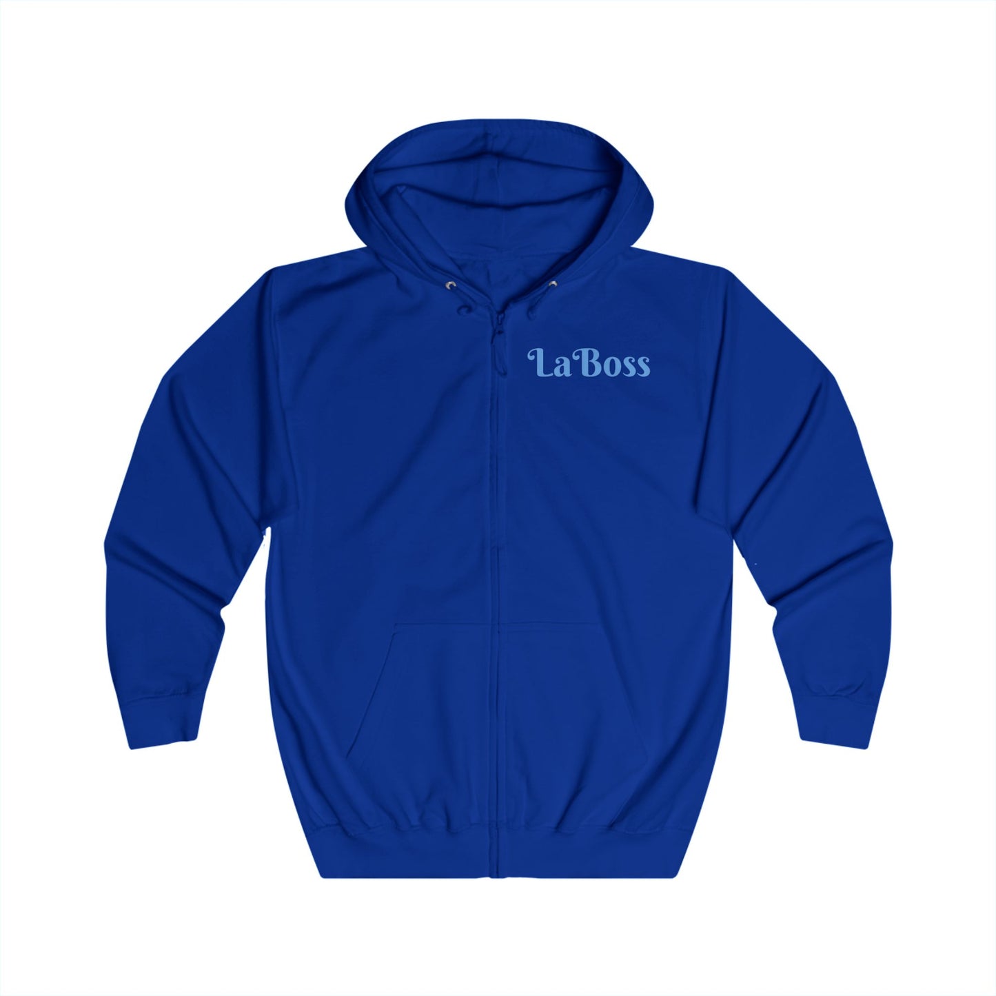 LaBoss Branded Unisex Full Zip Hoodie