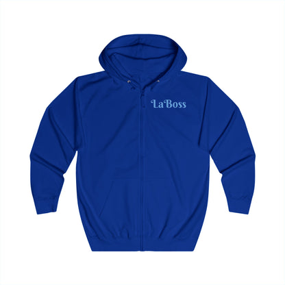 LaBoss Branded Unisex Full Zip Hoodie