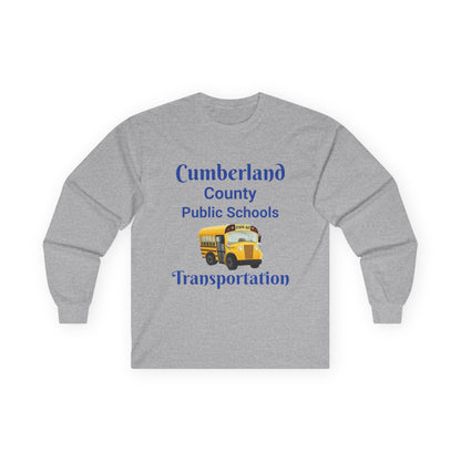 School Bus Transportation Long Sleeve Tee — Cumberland County Public Schools