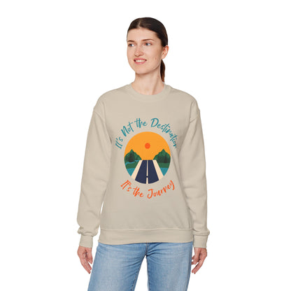 Journey Road Graphic Sweatshirt — "It's Not the Destination, It's the Journey"
