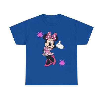 Minnie Mouse Pink Polka Dot Graphic Tee