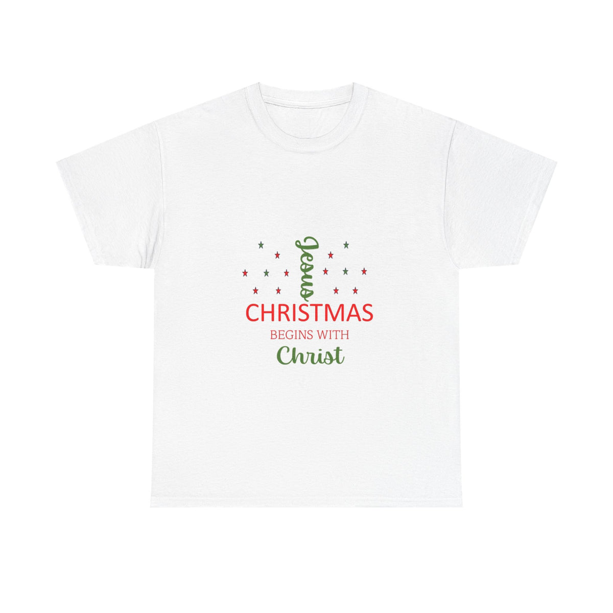 Christmas Begins With Christ T-Shirt