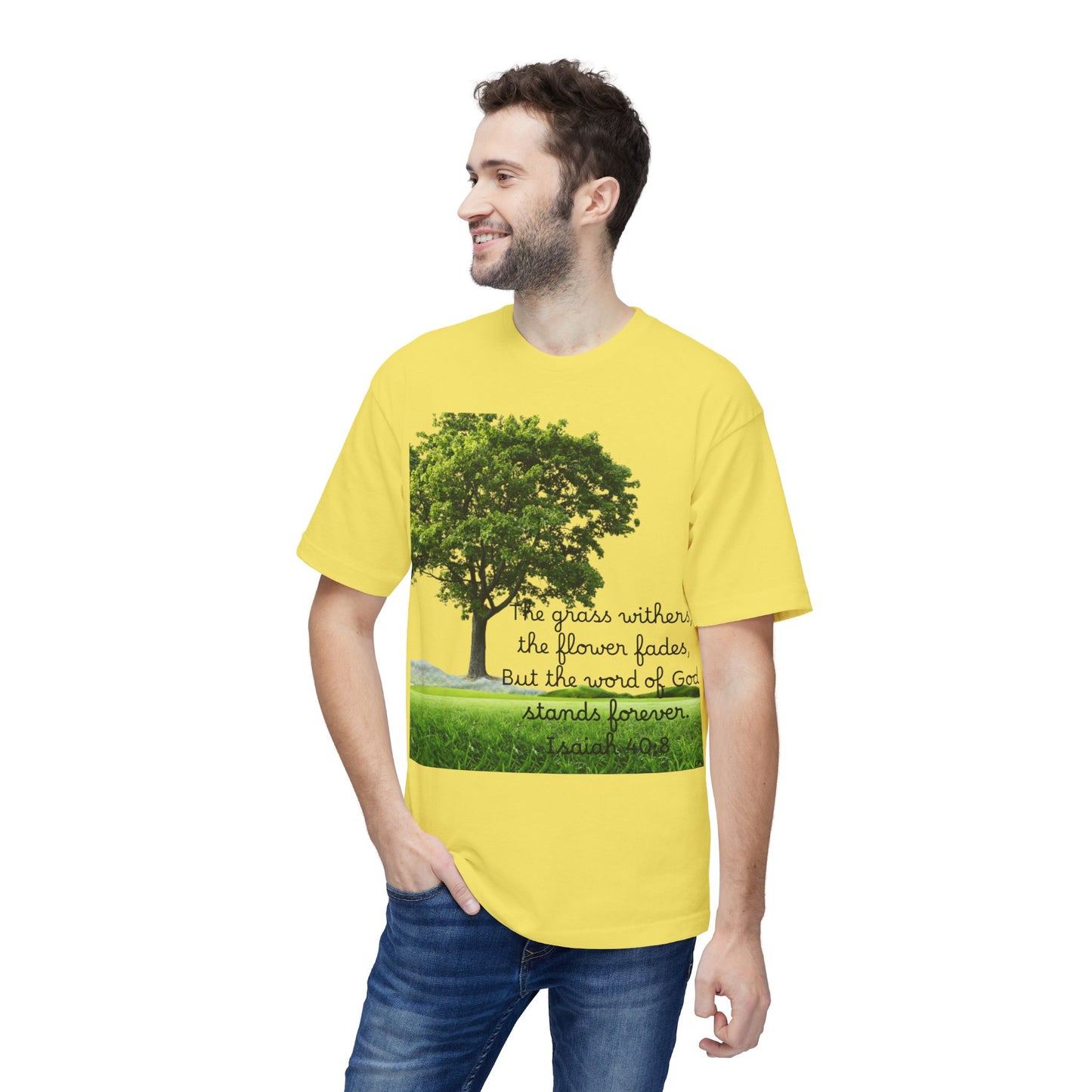 Inspirational Nature T-Shirt, God Quote Tee, Unisex Casual Shirt, Gift for Nature Lovers, Christian Apparel, Made in US