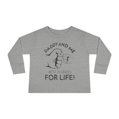 Dad and me Toddler Long Sleeve Tee